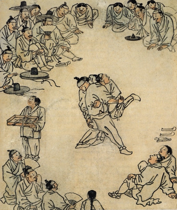 《씨름》